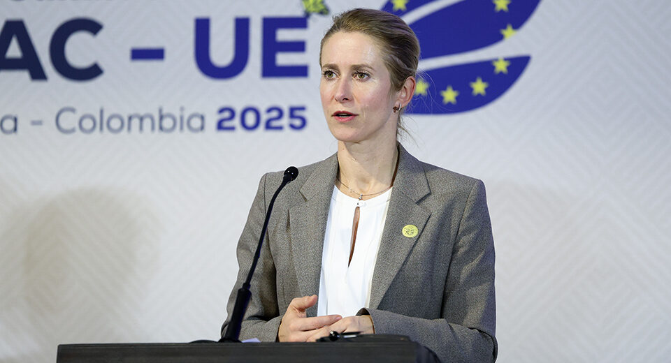 Kaja Kallas atidarė ES ir CELAC viršūnių susitikimą: „Europa ir Lotynų Amerika – natūralūs ir pasirinkti partneriai“