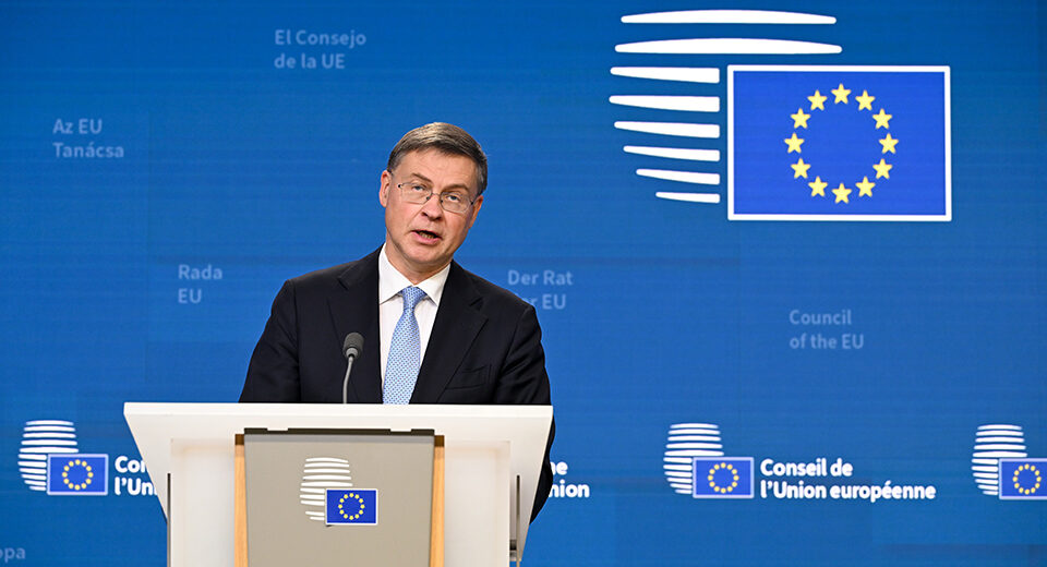 Komisaro Dombrovskio pastabos ECOFIN spaudos konferencijoje: parama Ukrainai, muitų reforma ir ekonomikos gaivinimas