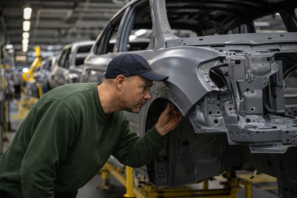 Automobilių gamyba Jungtinėje Karalystėje smuko iki žemiausio lygio per 73 metus