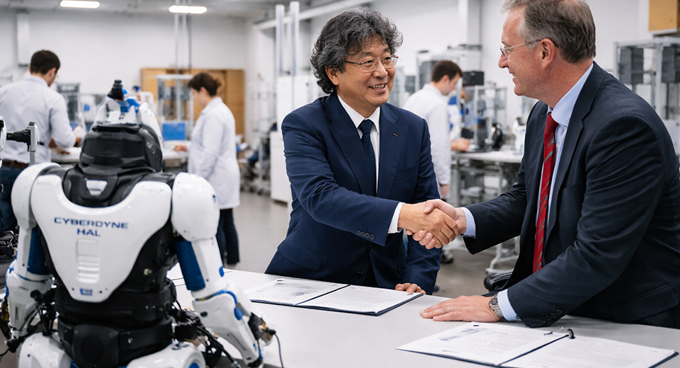 Japonijos robotikos bendrovė „Cyberdyne“ plečia veiklą JAV kartu su Carnegie Mellon universitetu
