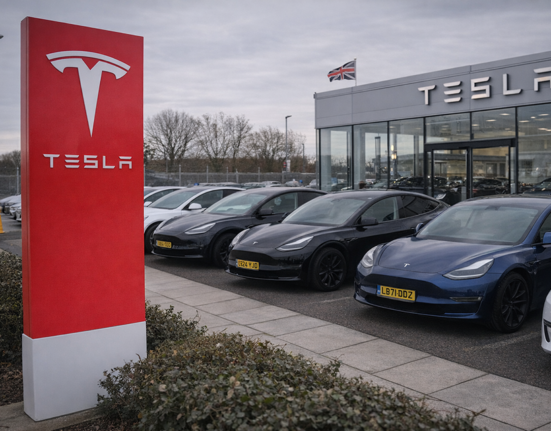 „Tesla“ Jungtinėje Karalystėje nubausta už nebendradarbiavimą su policija