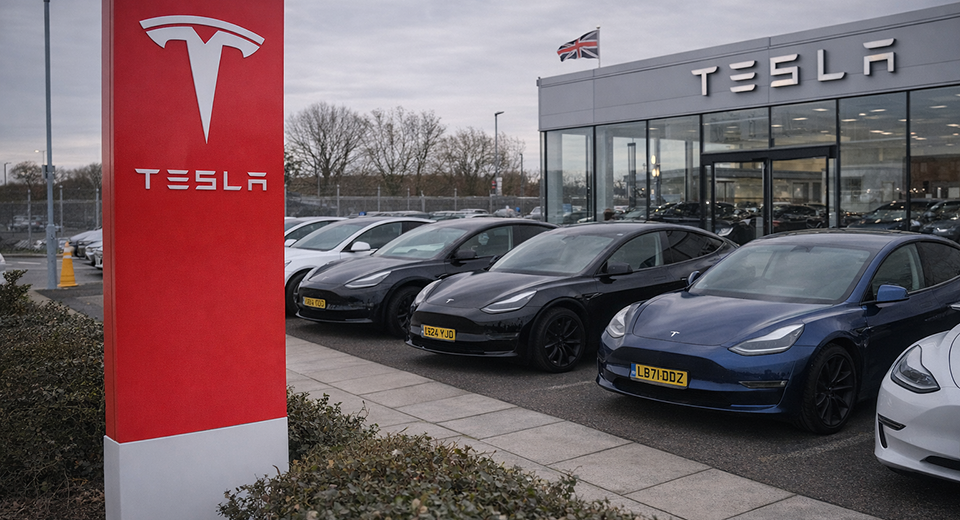 „Tesla“ Jungtinėje Karalystėje nubausta už nebendradarbiavimą su policija