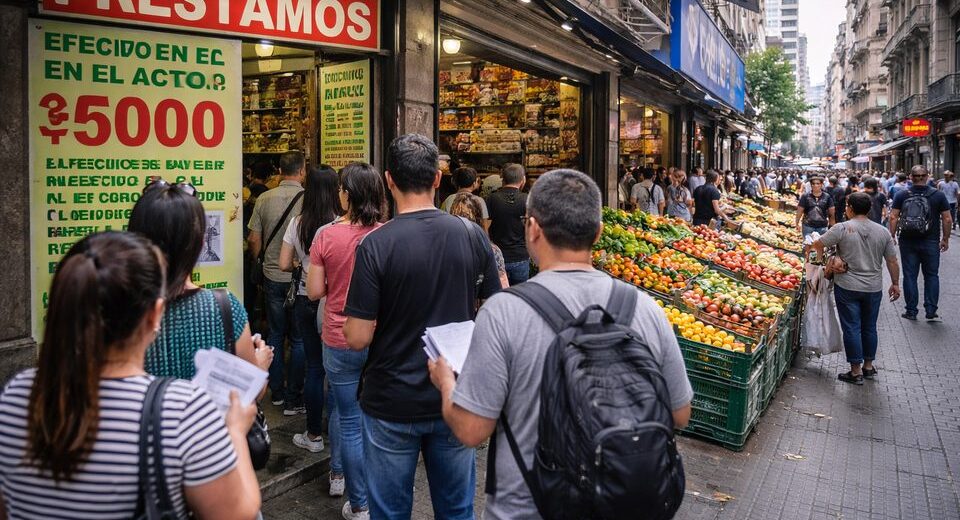 Argentinoje gyventojai ima paskolas maistui: skolos tampa kasdienybe
