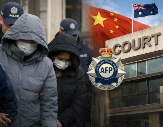 Australijoje dviem Kinijos piliečiams pareikšti kaltinimai dėl šnipinėjimo Kinijos naudai