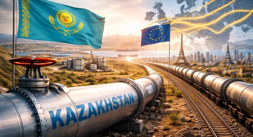 Kazachstanas po naftotiekio smūgio ieško vakarinės alternatyvos ir mažina priklausomybę nuo Kinijos