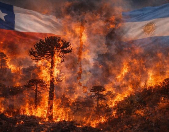 Klimato kaita sustiprino mirtinus gaisrus Patagonijoje: nukentėjo vieni seniausių pasaulio medžių