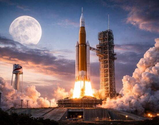 Title: NASA siekia kovo pradžioje vėl nuskraidinti žmones aplink Mėnulį