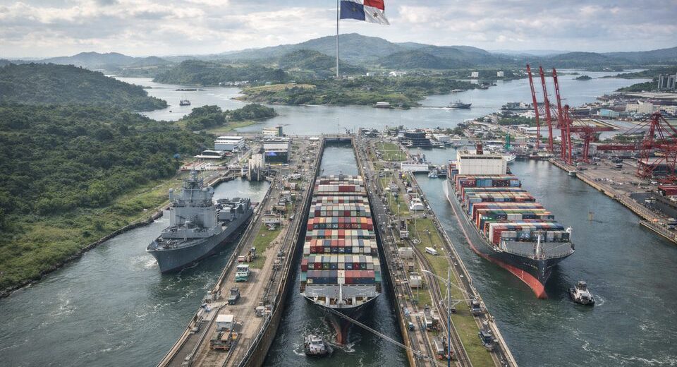 Panama laviruoja tarp JAV ir Kinijos interesų dėl Panamos kanalo