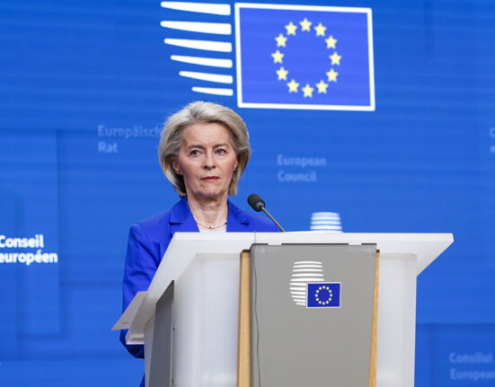 Ursula von der Leyen po Europos Vadovų Tarybos susitikimo pristatė naujas energetikos ir konkurencingumo priemones
