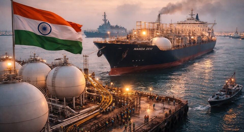 Antrasis LPG tanklaivis pasiekė Indiją esant tiekimo krizei