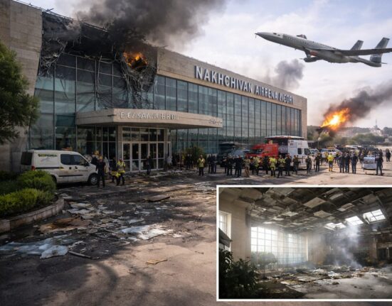 Azerbaidžanas kaltina Iraną dėl dronų smūgio Nachičevanėje, Baku grasina atsakomosiomis priemonėmis