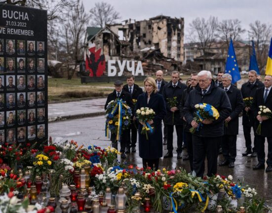 Buča mini ketvirtąsias žudynių metines – ES lyderiai dar kartą patvirtino paramą Ukrainai