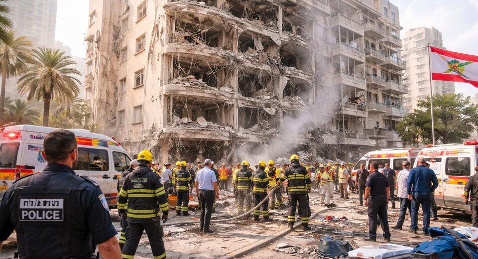 Irano raketos smogė Tel Avivo rajonui, aukų skaičius regione toliau auga