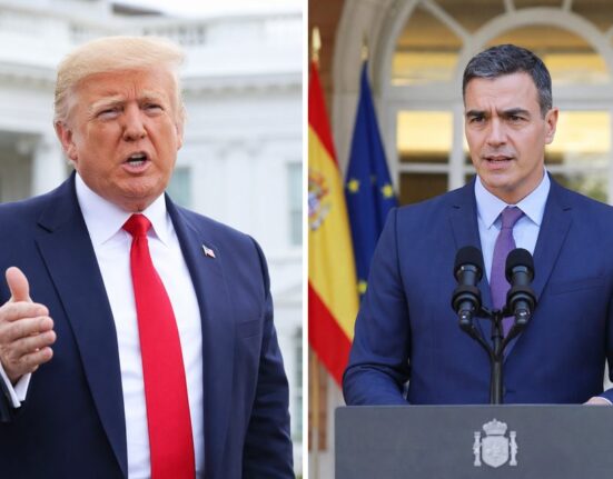 Donaldas Trumpas pagrasino nutraukti prekybą su Ispanija dėl karinių bazių ginčo