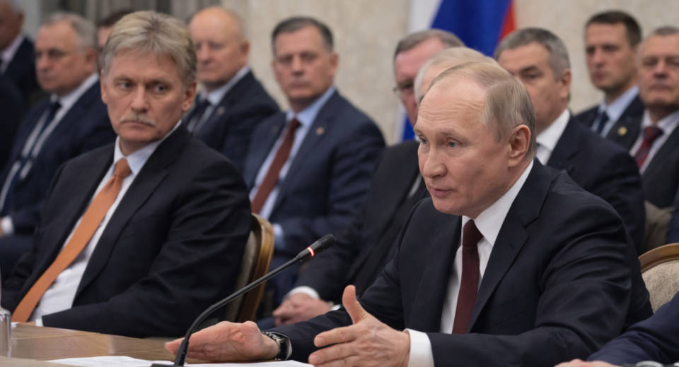 Title: Putinas neigia prašęs verslininkų finansuoti karą Ukrainoje