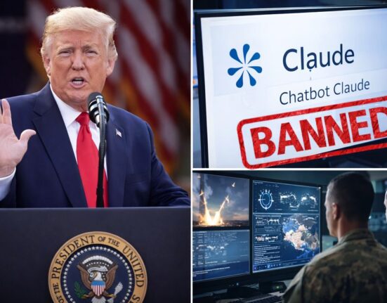 Trumpas paskelbė dirbtinio intelekto pokalbių roboto draudimą, nors Pentagonas jį naudojo rengiant smūgius Iranui