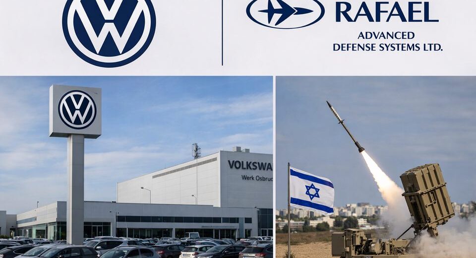 „Volkswagen“ svarsto „Iron Dome“ komponentų gamybą Vokietijoje