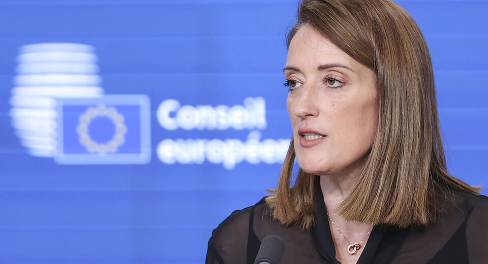 Roberta Metsola: Europa negali žengti į naują erą su senu biudžetu