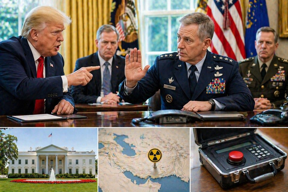 Ar Trumpui buvo užkirstas kelias panaudoti branduolinius ginklus prieš Iraną