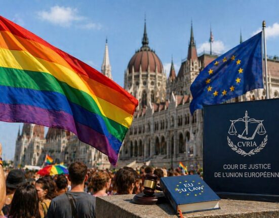 ES teismas: Vengrijos anti-LGBTQ įstatymas pažeidžia Bendrijos teisę