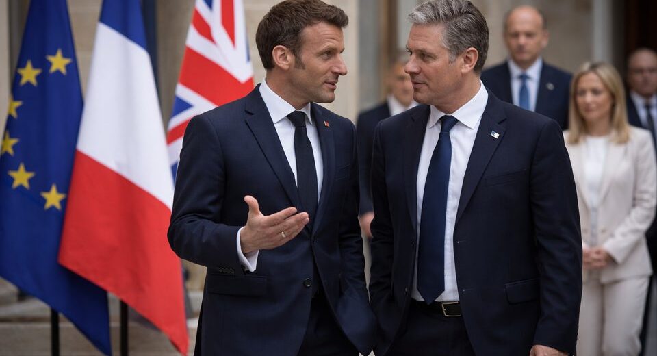 Macronas ir Starmeris telkia sąjungininkus dėl Hormūzo sąsiaurio saugumo