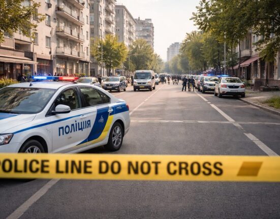 Mažiausiai šeši žuvo per šaudymą Kyjive, užpuolikas nukautas