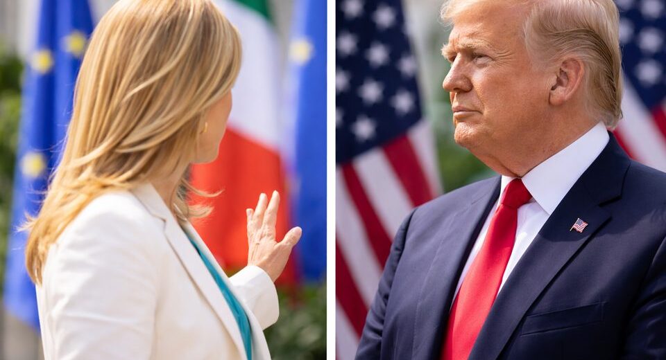 Meloni konfliktas su Trumpu stiprina jos pozicijas Italijoje