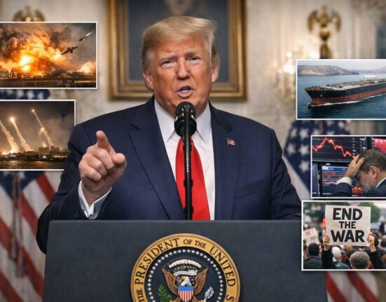 Trumpas grasina „akmens amžiumi“ Iranui ir žada intensyvius smūgius