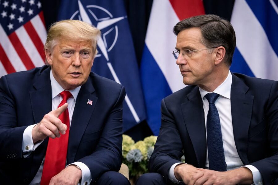 Trumpas kritikuoja NATO ir atnaujina grasinimus dėl Grenlandijos