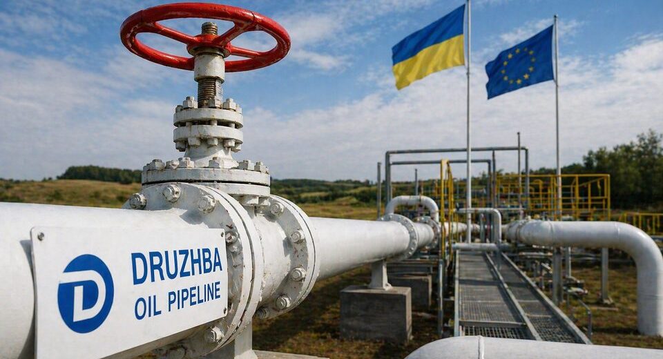Ukraina atnaujino naftos tiekimą per „Druzhba“ – ES ruošiasi patvirtinti 90 mlrd. eurų paskolą