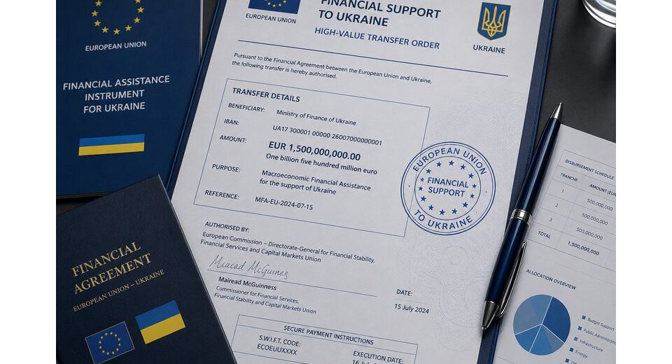 Parama Ukrainai: ES Taryba patvirtino septintąją beveik 2,8 mlrd. eurų išmoką Kijevui