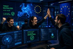 Europos kibernetinio saugumo talentų triumfas: „Team Europe“ penktą kartą iš eilės tapo pasaulio čempionais
