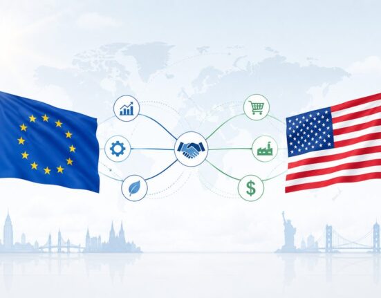 Transatlantinis susitarimas: ES pasiekė prekybos paktą su Donaldu Trumpu naujų tarifų grėsmės fone