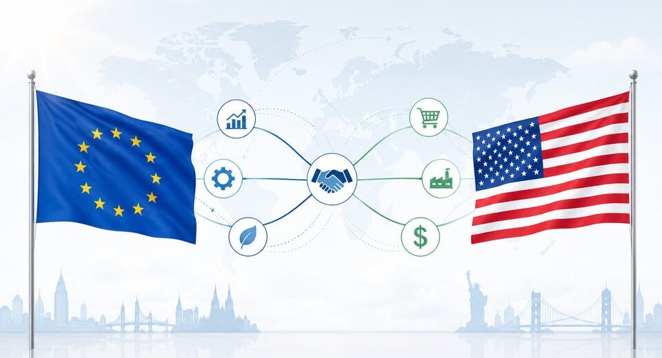 Transatlantinis susitarimas: ES pasiekė prekybos paktą su Donaldu Trumpu naujų tarifų grėsmės fone