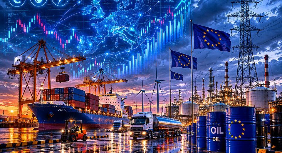 Europos Komisijos pavasario prognozė: Vidurinių Rytų konfliktas smogė ES ekonomikai nauju energetiniu šoku