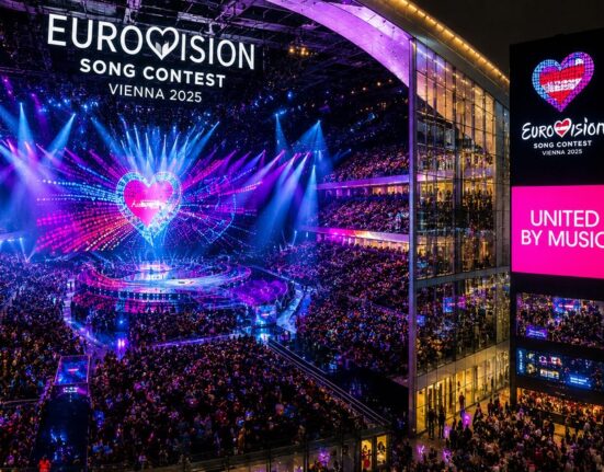 „Eurovizijos“ finalas Vienoje: Izraelio sėkmė politinės įtampos ir boikotų fone