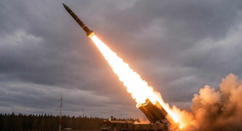 V. Putinas giria „galingiausios pasaulyje raketos“ bandymą: Rusija demonstruoja karinę galią