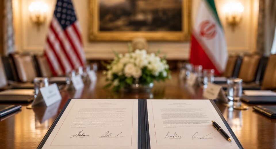 D. Trumpas skelbia apie pasiektą persilaužimą: taikos susitarimas su Iranu – „daugiausia jau suderėtas“