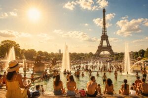 Klimato anomalijos: Vakarų Europą užklupo rekordinė gegužės karščio banga, JK užfiksuota 34,8 °C temperatūra