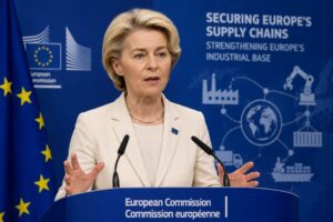 Europos Komisijos kova dėl ekonominio suvereniteto: Ursula von der Leyen ruošiasi griežtiems prekybos ribojimams su Kinija