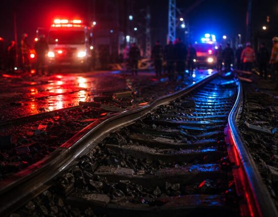 Tragedija prie Londono: keleivinių traukinių susidūrimas Bedforde nusinešė mašinisto gyvybę