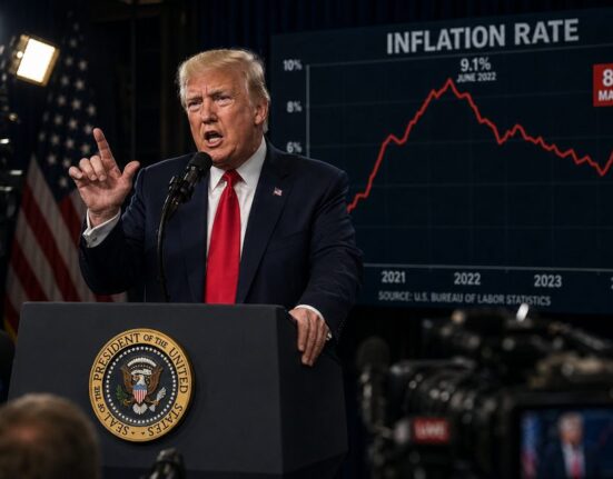 Donaldo Trumpo pareiškimas dėl infliacijos sulaukė prieštaringų vertinimų JAV kainų kilimo fone