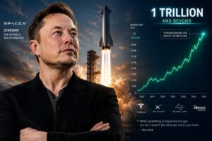 Elonas Muskas oficialiai tapo pirmuoju pasaulio trilijonieriumi po istorinio „SpaceX“ IPO