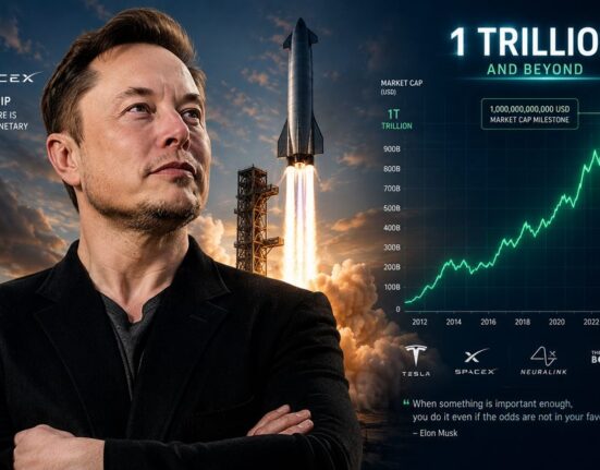 Elonas Muskas oficialiai tapo pirmuoju pasaulio trilijonieriumi po istorinio „SpaceX“ IPO