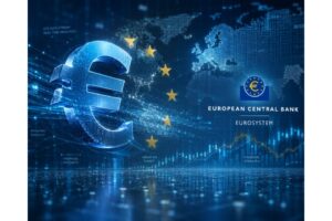 ECB metinė apžvalga: euras išlaiko antrąją vietą pasaulyje, tačiau įspėja dėl skaitmeninių valiutų ir aukso bumo