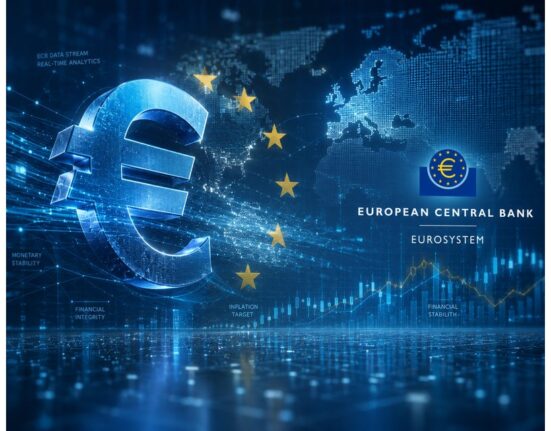 ECB metinė apžvalga: euras išlaiko antrąją vietą pasaulyje, tačiau įspėja dėl skaitmeninių valiutų ir aukso bumo