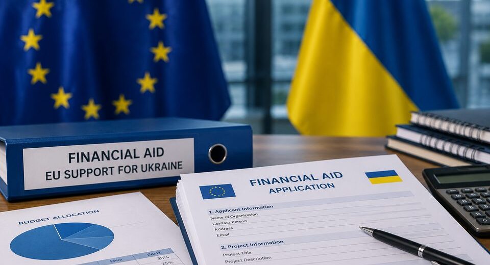 Parama Ukrainai: Europos Komisija pervedė pirmąją 3,2 milijardo eurų išmoką