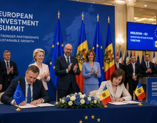 Istorinė investicijų konferencija: ES ir partneriai Moldovai skiria iki 641 milijono eurų