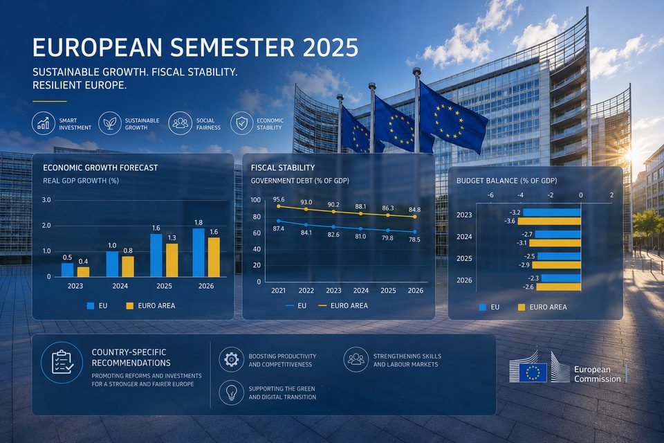 Europos Komisijos pavasario paketas: griežta biudžeto kontrolė, naujos gairės dėl energetikos ir parama būsto krizei