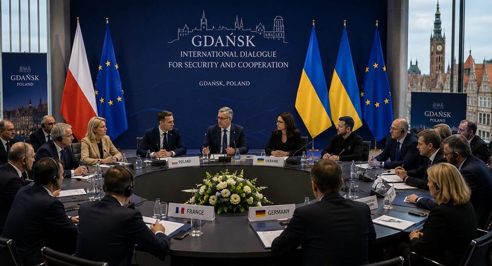 Gdansko pagalbos forumas: Ukraina ir Lenkija išlygino istorinius ginčus, nepaisant Zelenskio nebuvimo